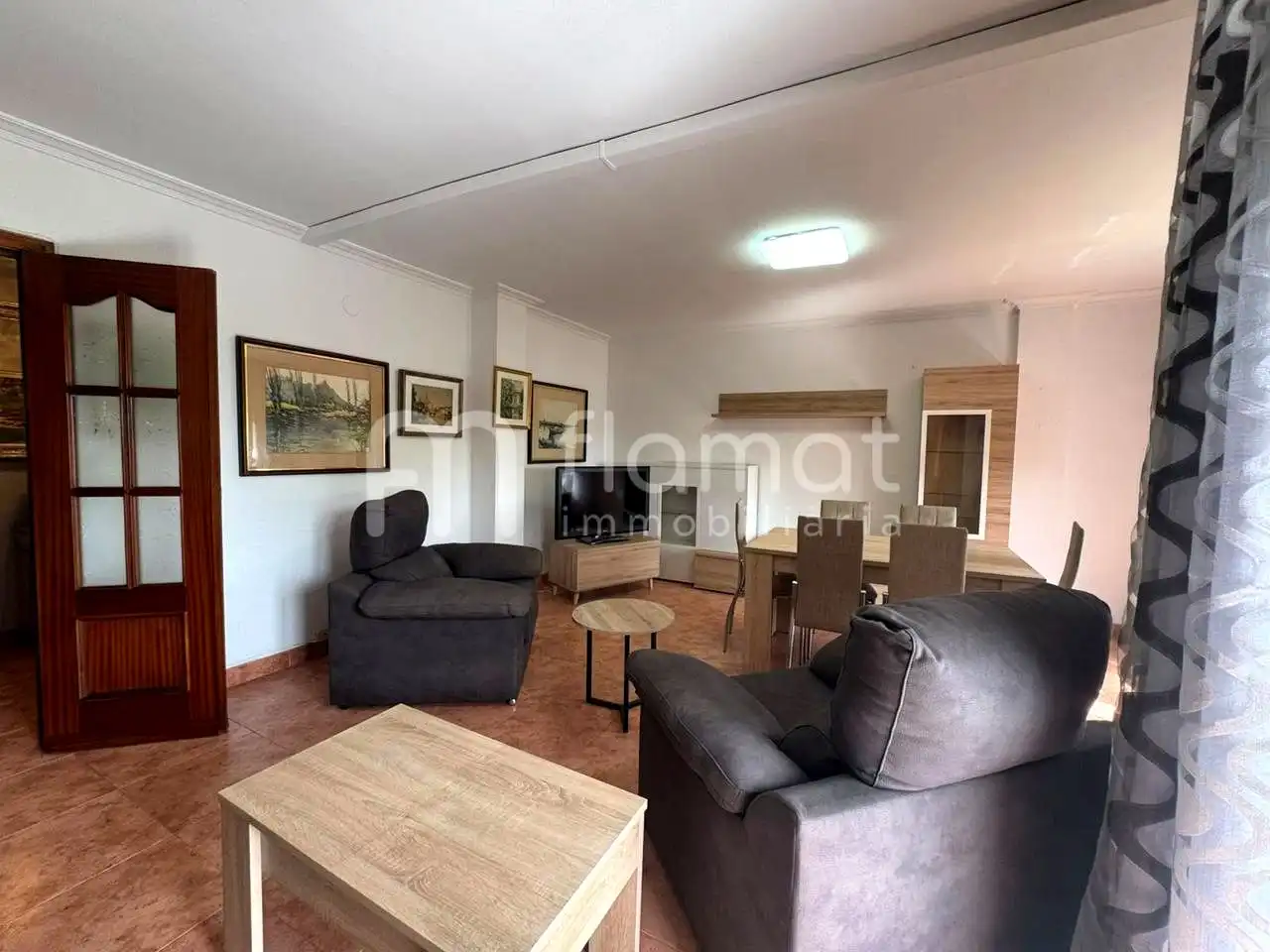 Sala d'estar de Pis en venda en Reus amb Aire condicionat, Calefacció i Moblat