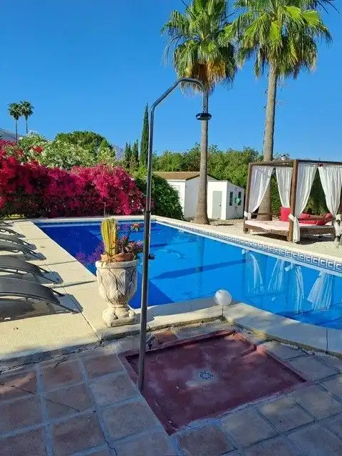 Piscina de Casa o chalet en venta en Alhaurín El Grande con Aire acondicionado, Jardín privado y Piscina