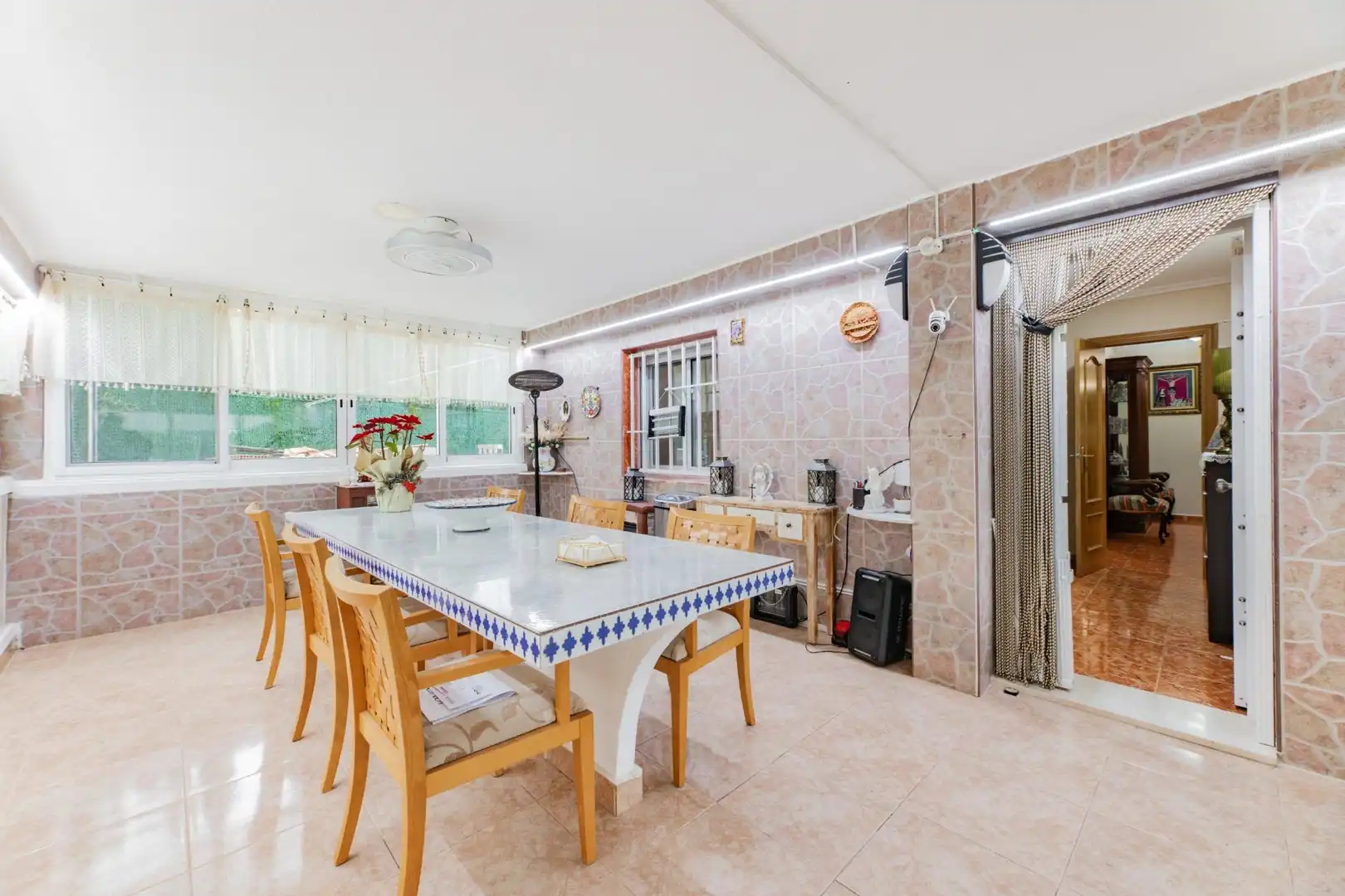 Cocina de Casa o chalet en venta en Turís con Aire acondicionado, Jardín privado y Terraza