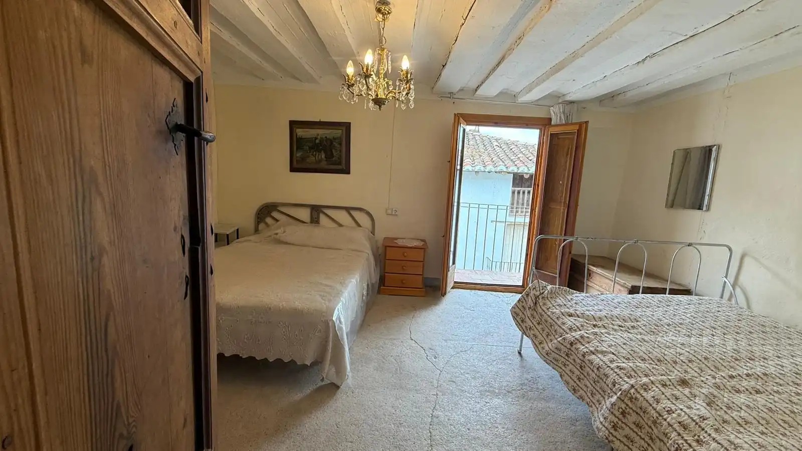 Habitación de Casa adosada en venta en Morella con Trastero y Amueblado