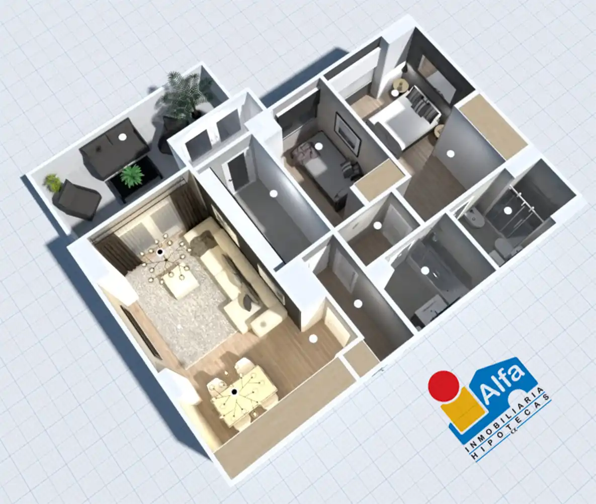 Wohnung zum Verkauf in Madrid mit Heizung, Terrasse und Abstellraum