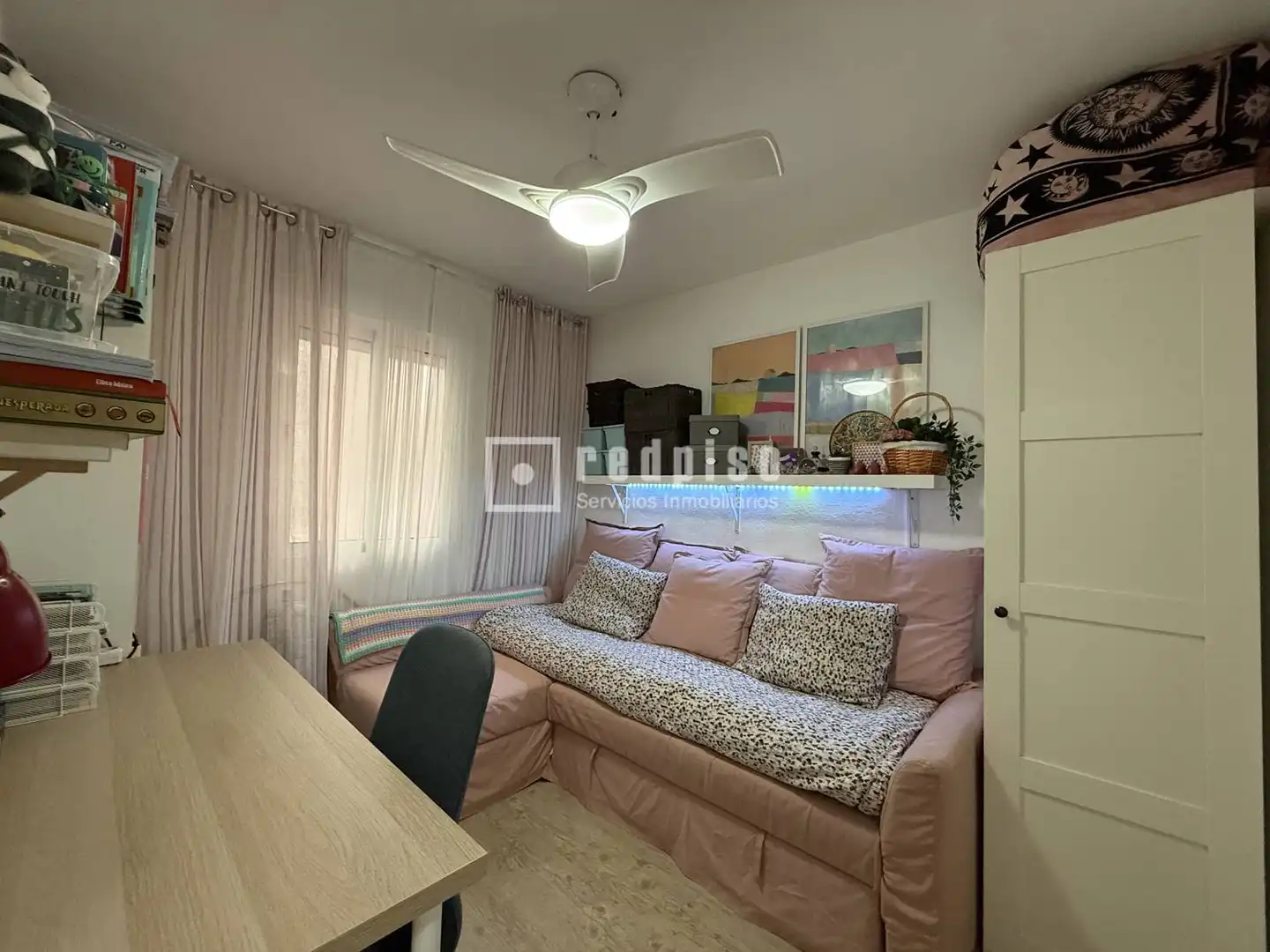 Bedroom of Flat for sale in Málaga