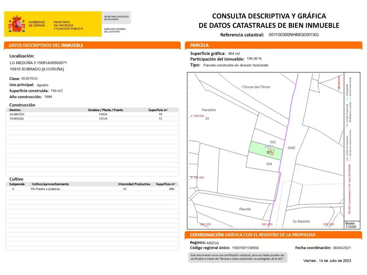 Casa con giardino in vendita a Calle Lugar Medoña 2, imagen 21