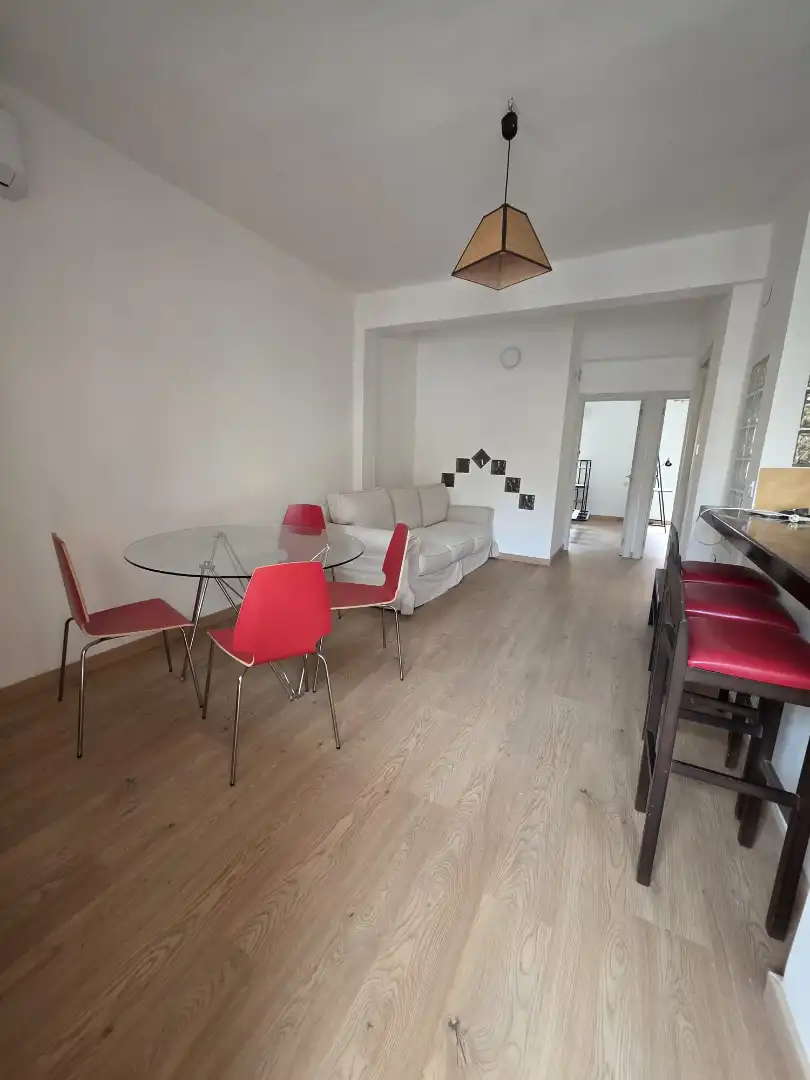 Living room of Flat for rent in Valencia  with Air Conditioner, Furnished and Oven