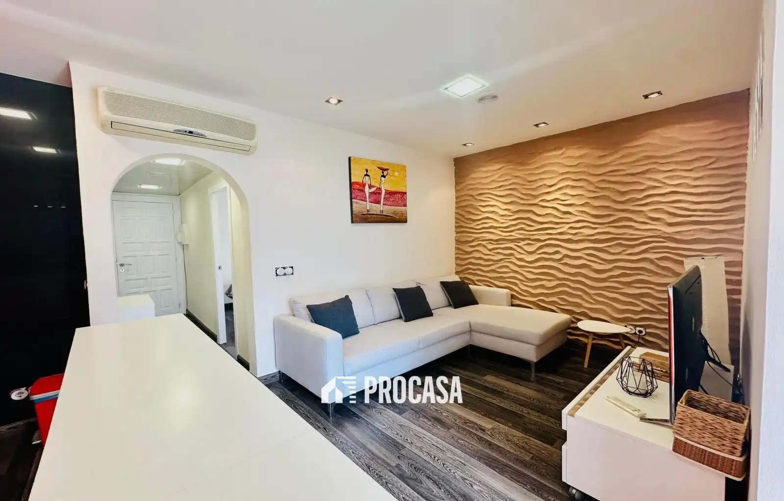 Wohnung zum Verkauf in Empuriabrava mit Klimaanlage, Heizung und Terrasse