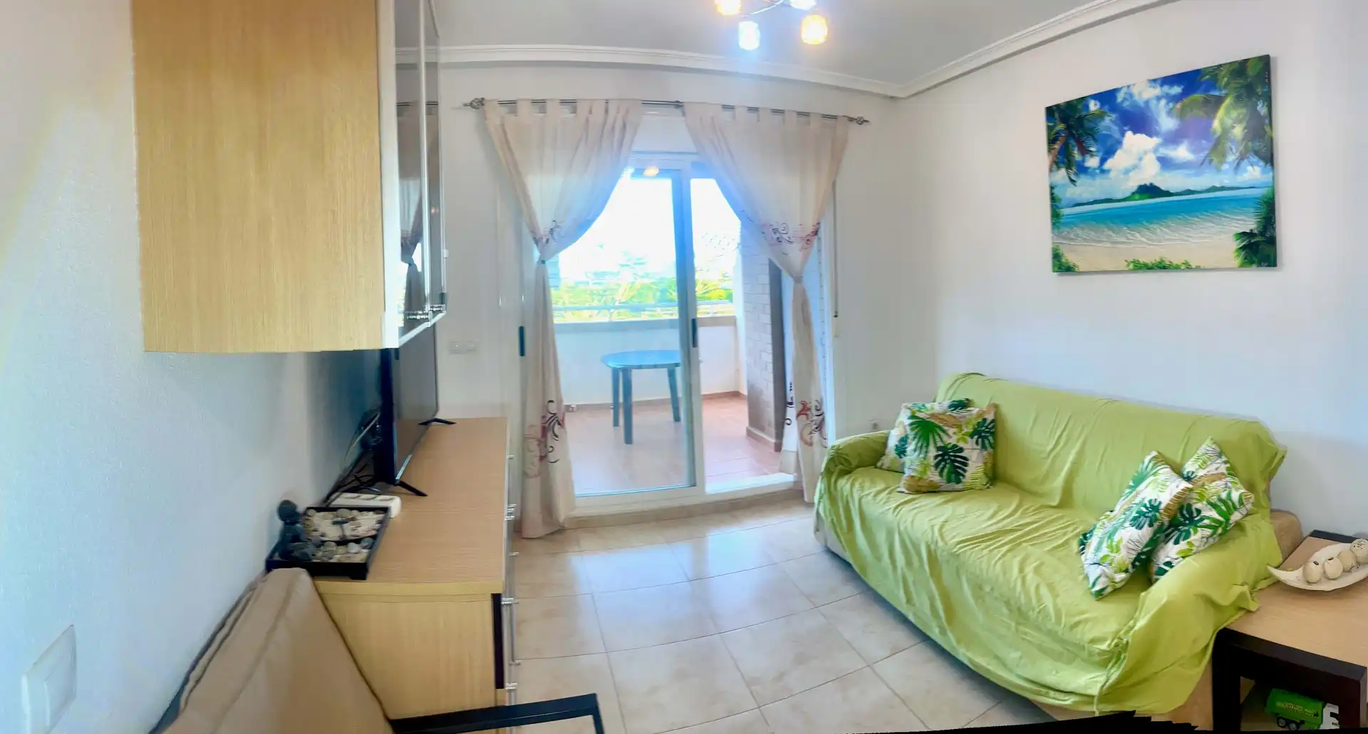 Living room of Flat for sale in Oropesa del Mar / Orpesa  with Air Conditioner, Heating and Terrace