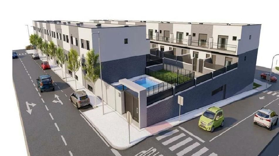 Exterior view of House or chalet for sale in Plasencia  with Heating and Community pool