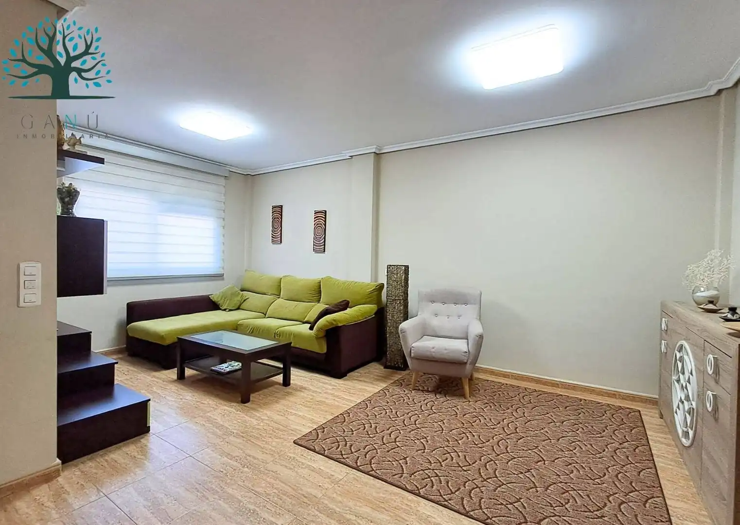 Sala de estar de Dúplex en venta en Mazarrón con Terraza, Trastero y Amueblado
