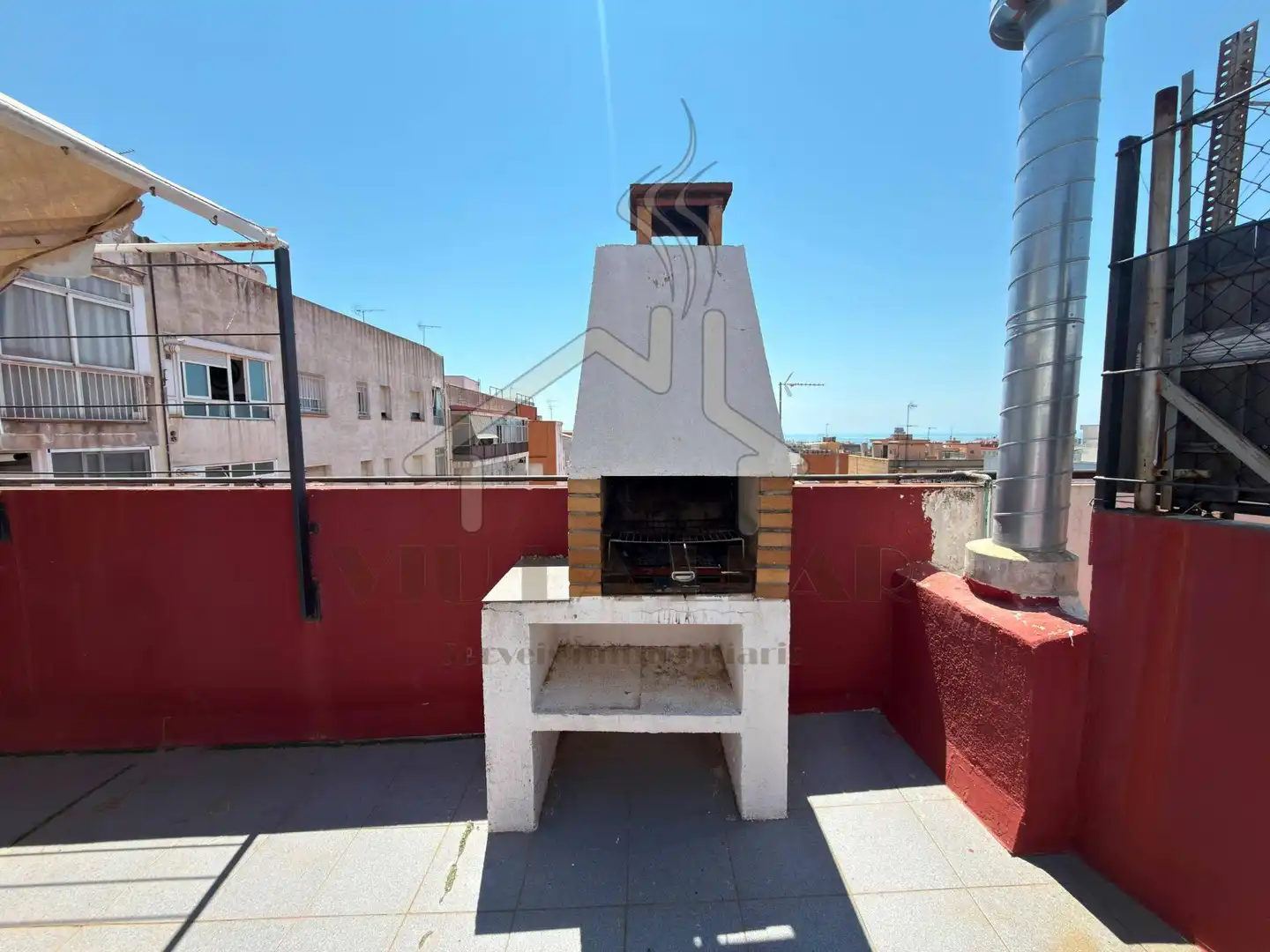 Terrasse von Wohnung zum Verkauf in Mataró mit Klimaanlage und Heizung