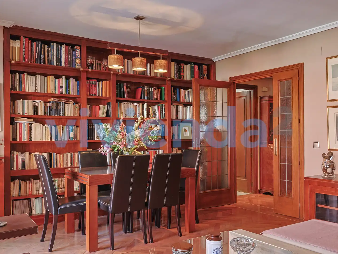 Dining room of Flat for sale in Madrid  with Air Conditioner, Terrace and Swimming Pool