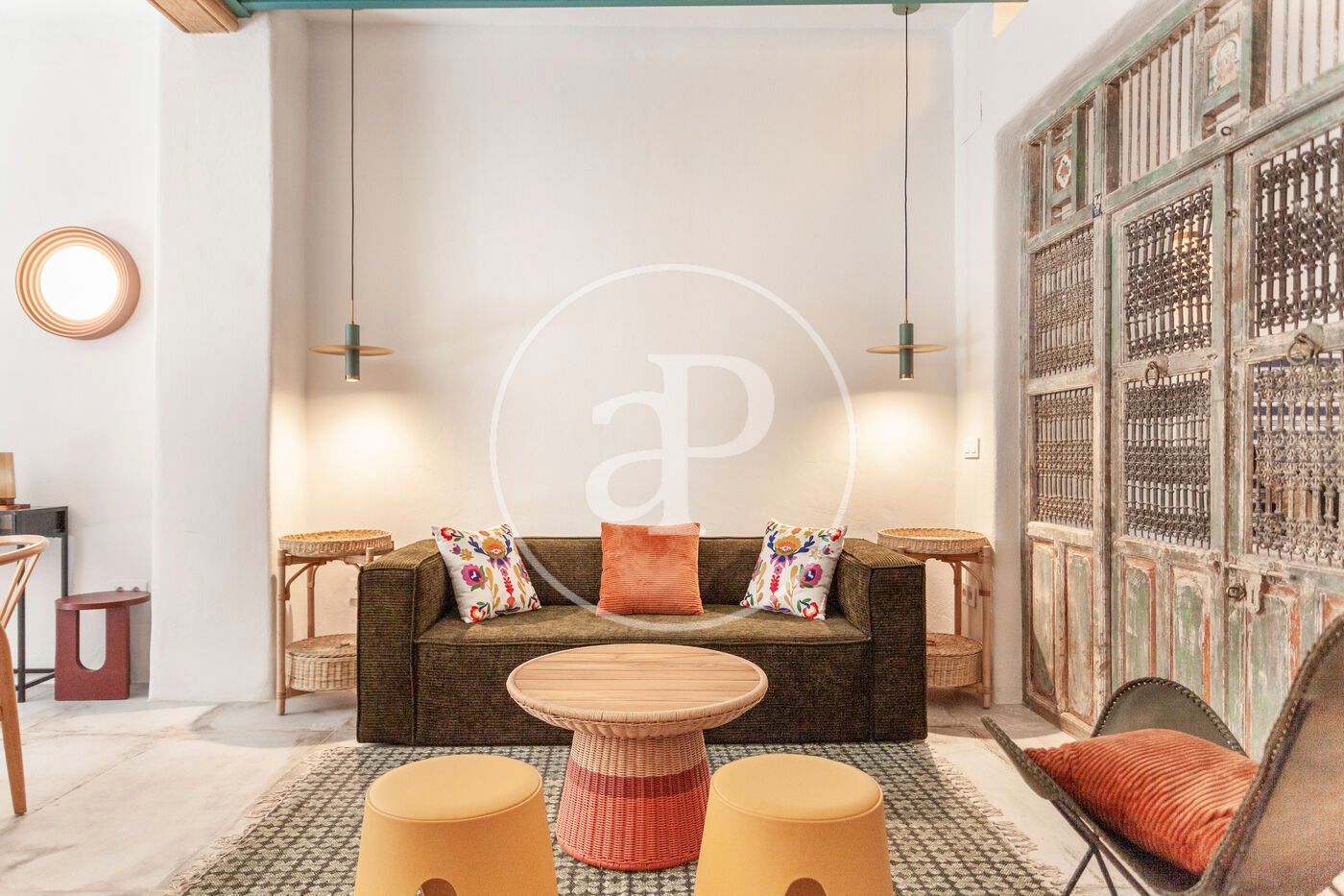 Living room of Flat for sale in  Valencia Capital  with Air Conditioner and Heating