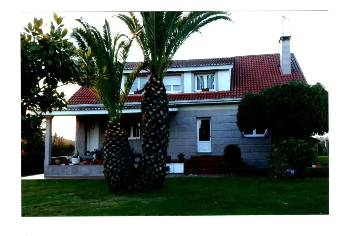 Vista exterior de Casa o chalet en venta en Boqueixón con Calefacción, Jardín privado y Terraza