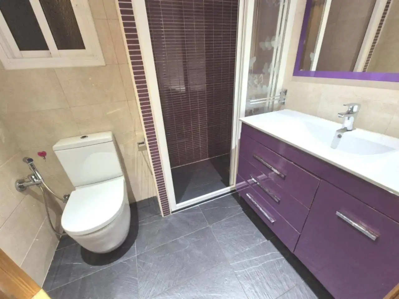 Bathroom of Flat for sale in Badalona  with Air Conditioner