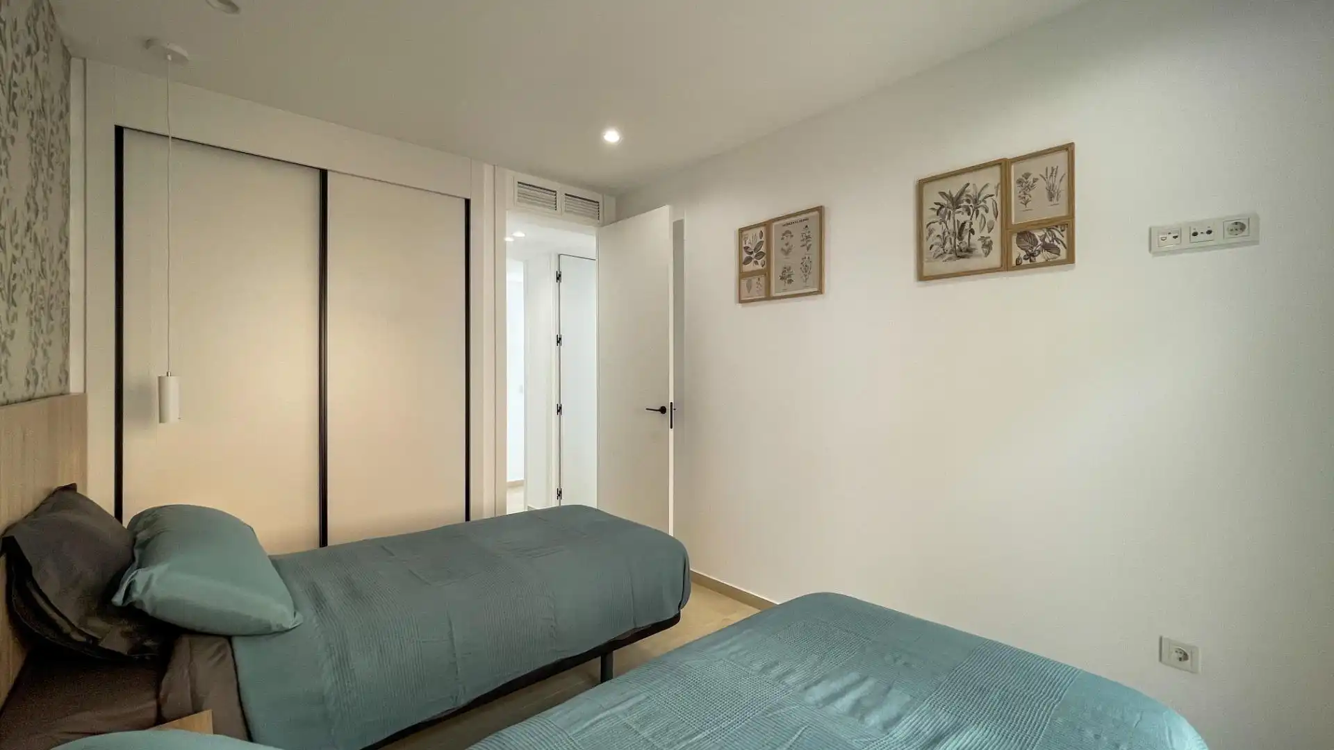 Bedroom of Houses for rent in Finestrat  with Air Conditioner, Heating and Private garden