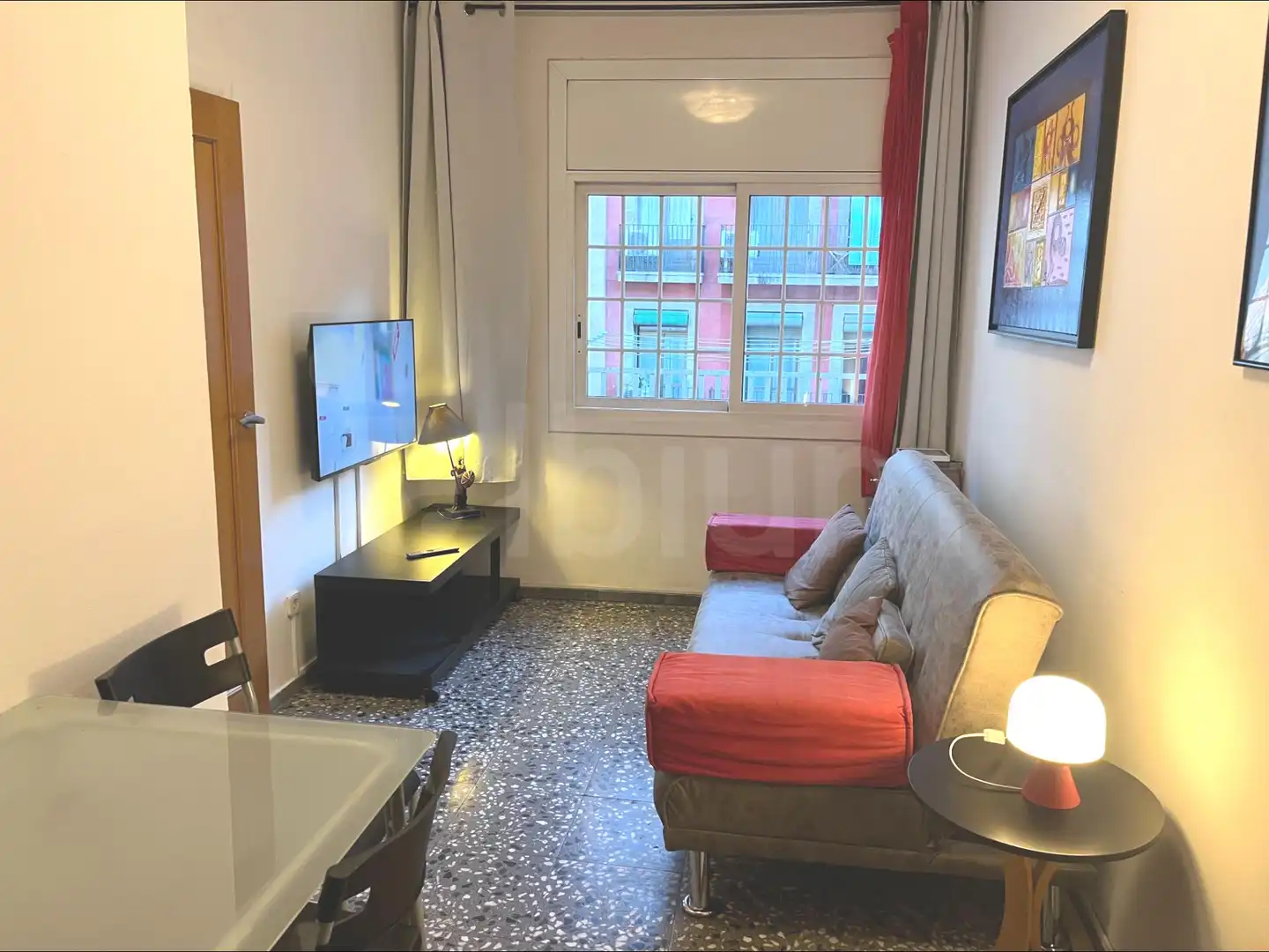 Living room of Apartments for rent in Barcelona  with Air Conditioner and Heating