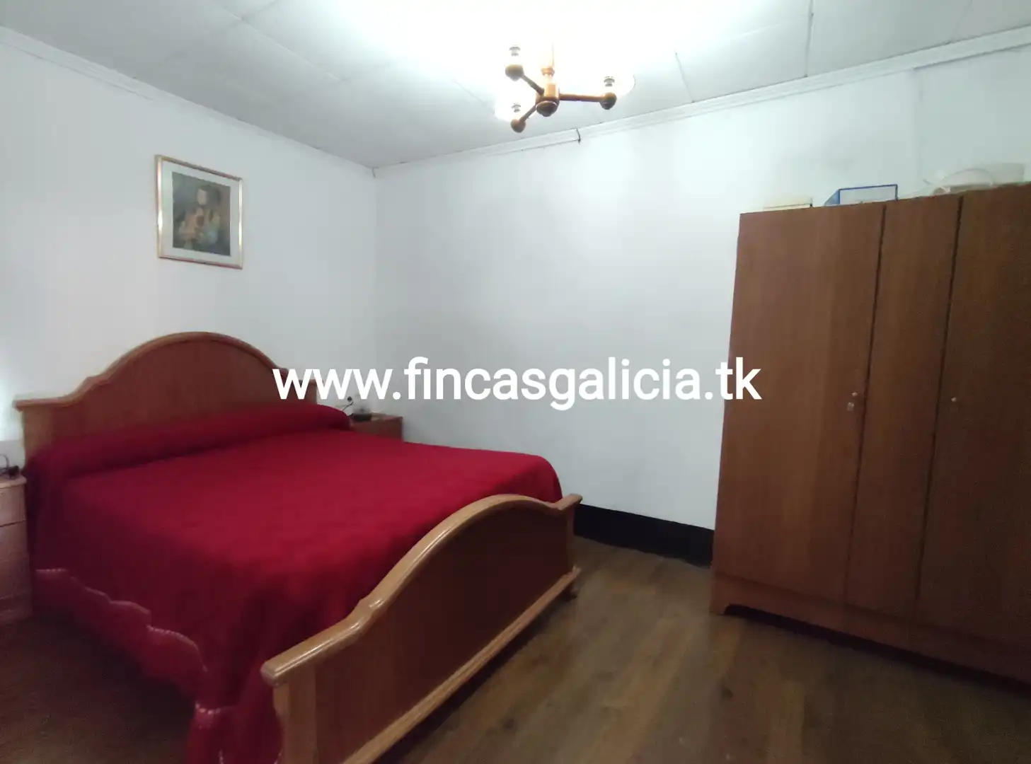 Habitación de Casa adosada en venta en Castrelo do Val con Jardín privado, Terraza y Trastero