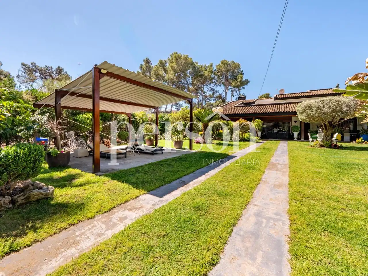 Jardín de Casa o chalet en venta en Paterna con Aire acondicionado, Calefacción y Jardín privado