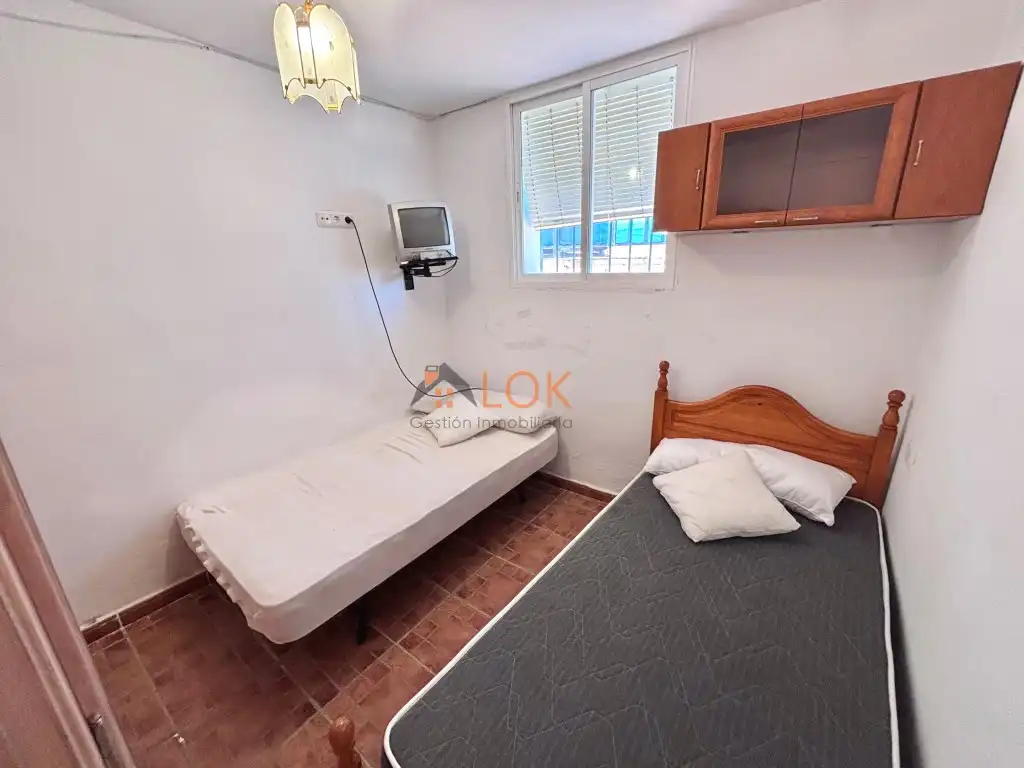 Bedroom of Houses for sale in El Borge  with Terrace and Swimming Pool