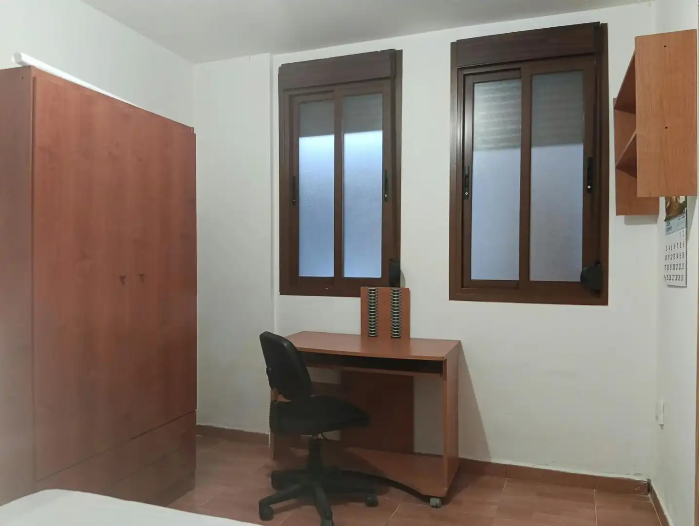 Schlafzimmer von Wohnung zur Miete in Granada mit Möbliert