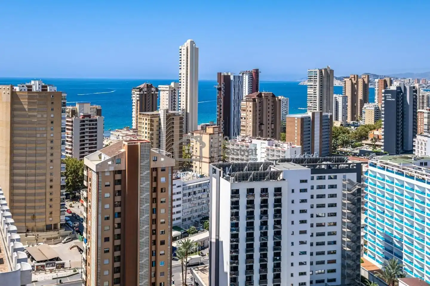Exterior view of Study for sale in Benidorm  with Air Conditioner, Terrace and Furnished