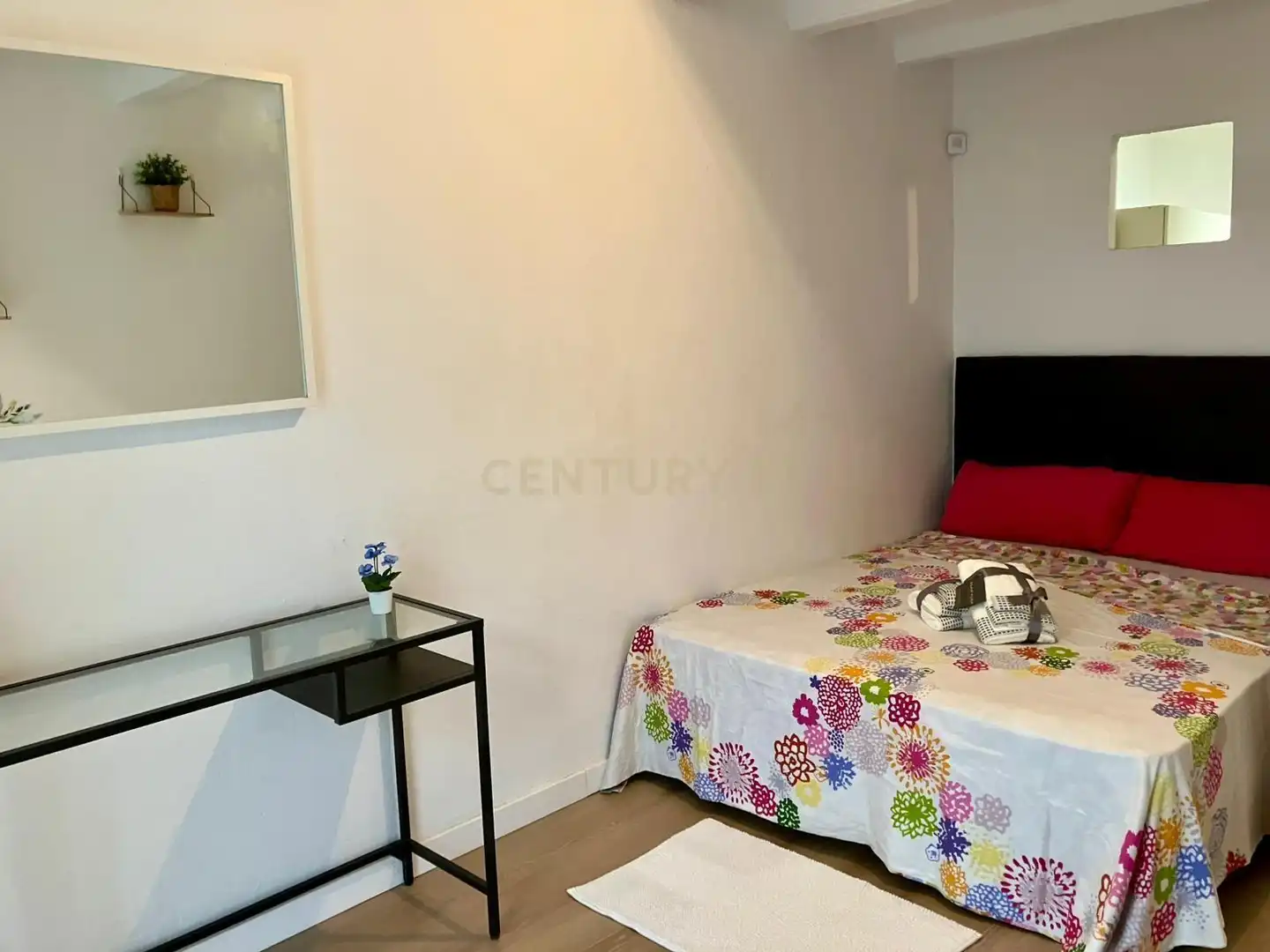 Schlafzimmer von Wohnungen zur Miete in Barcelona mit Klimaanlage