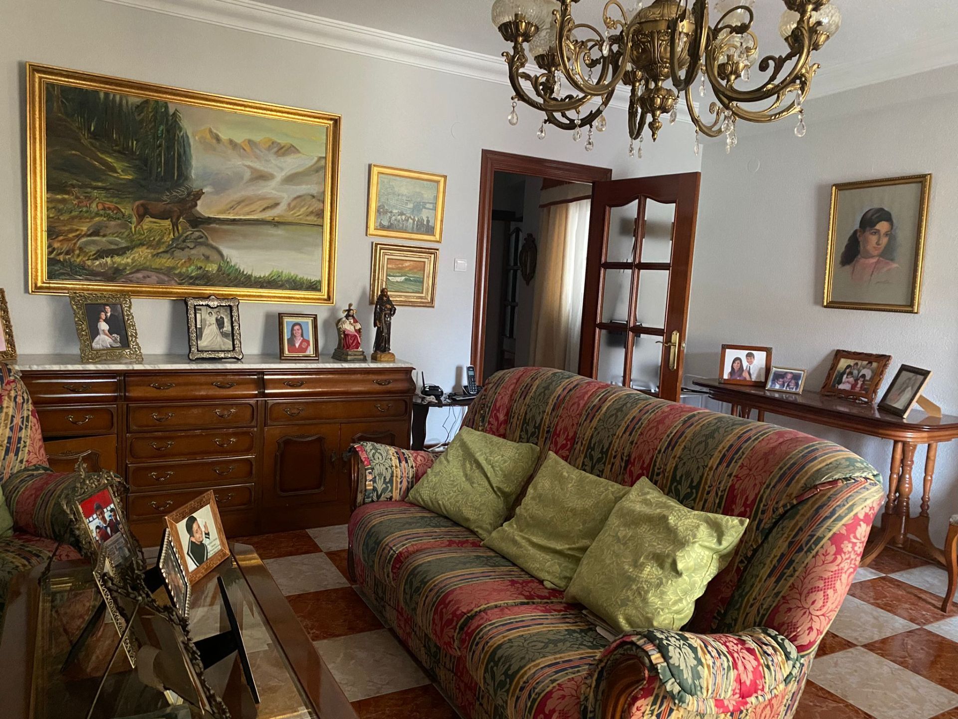 Living room of Flat for sale in Málaga Capital  with Air Conditioner, Heating and Terrace