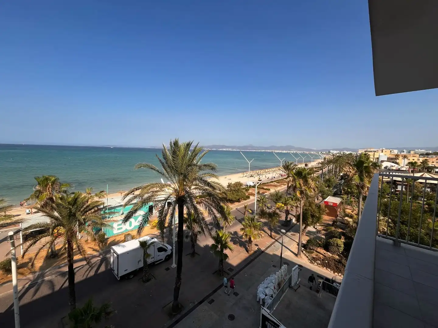 Vista exterior de Piso de alquiler en  Palma de Mallorca con Aire acondicionado