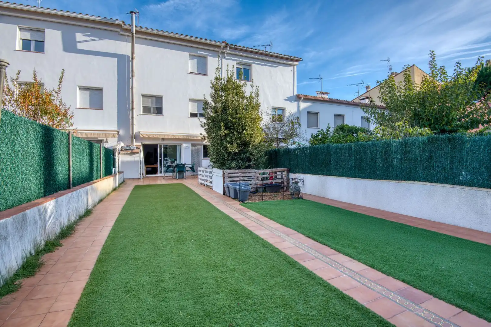 Jardín de Casa adosada en venta en Santa Cristina d'Aro con Calefacción, Jardín privado y Terraza