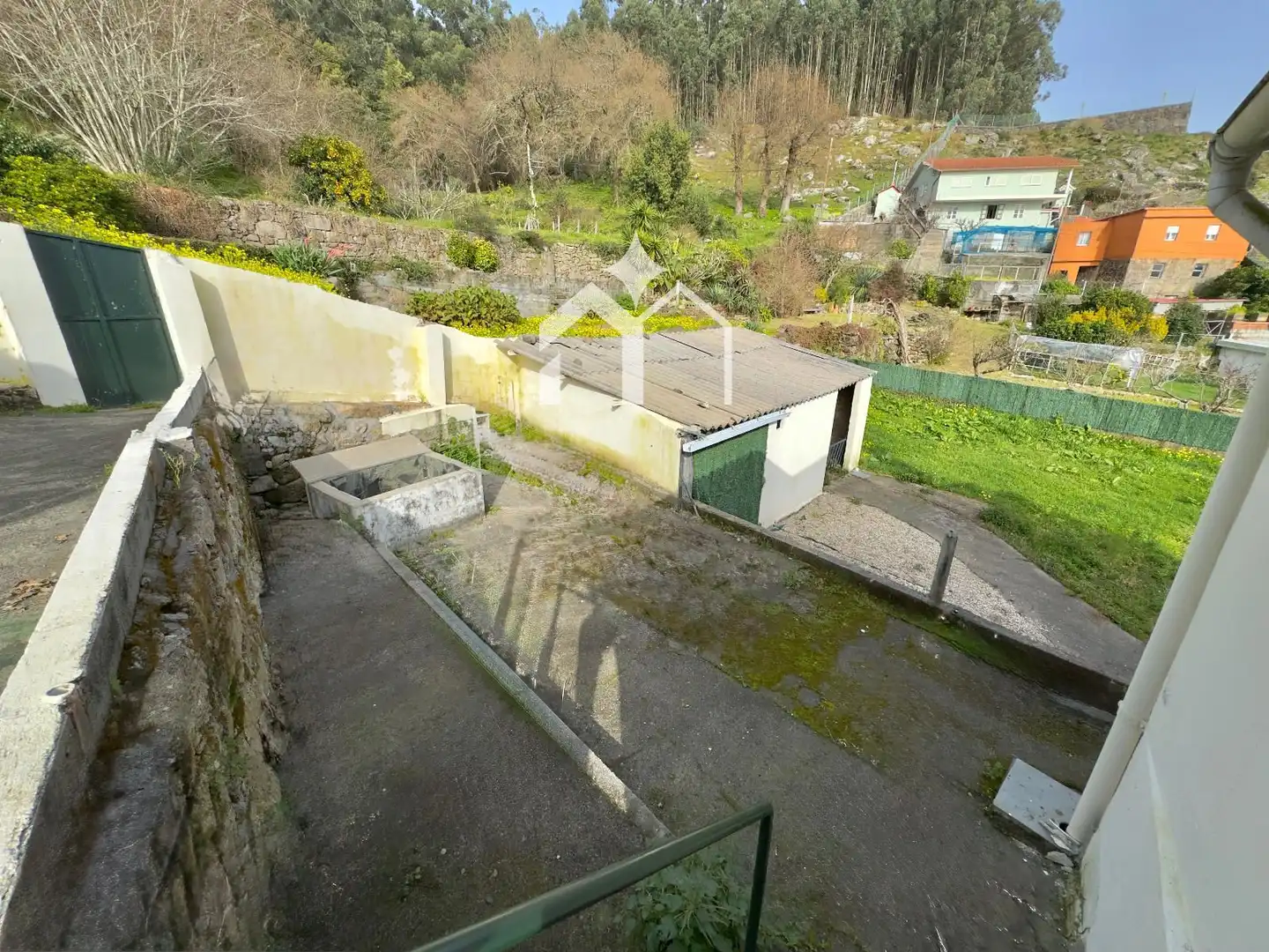Parking of Houses for sale in Moaña  with Heating, Private garden and Parquet flooring