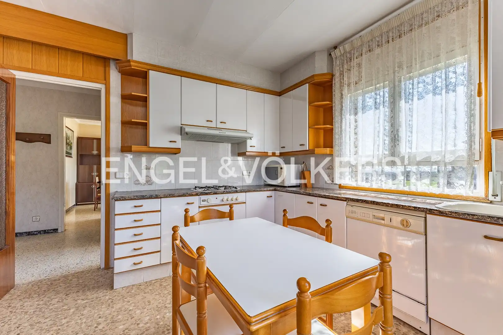 Cocina de Casa o chalet en venta en Montmajor con Calefacción, Jardín privado y Terraza