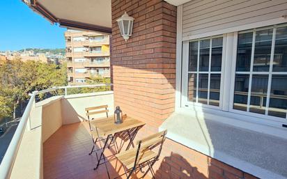 Terrace of Flat to rent in  Barcelona Capital  with Air Conditioner, Heating and Parquet flooring