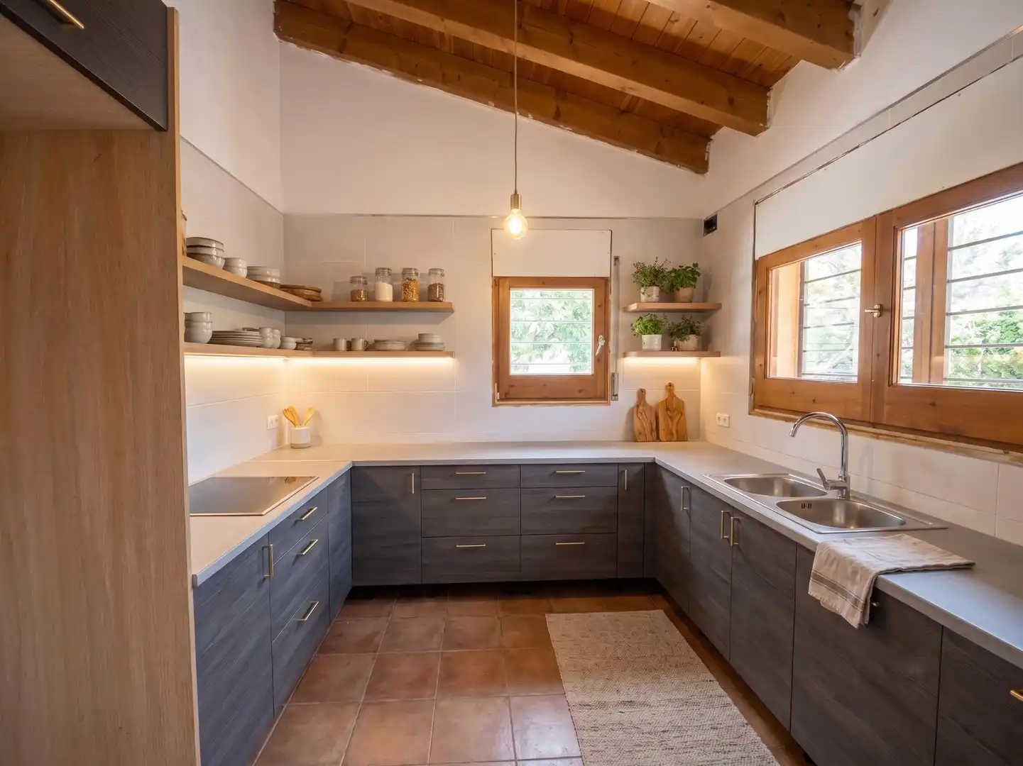 Cocina de Casa o chalet en venta en Santa Maria de Palautordera con Terraza y Balcón