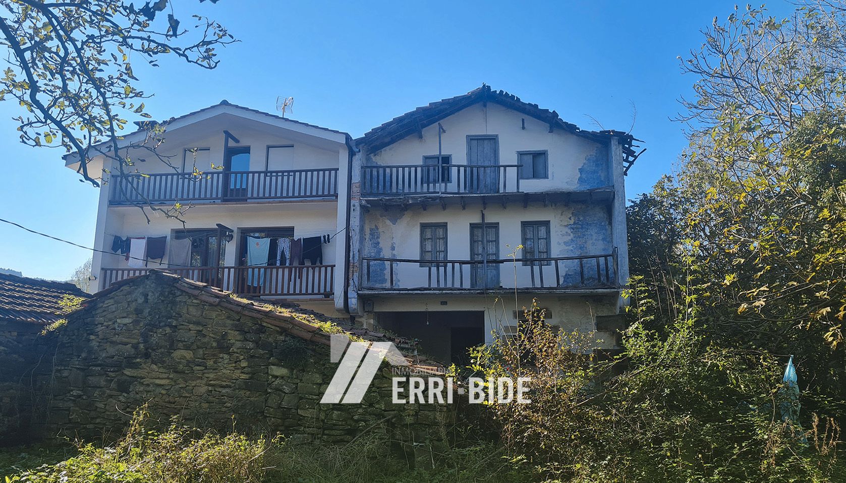 Vista exterior de Finca rústica en venda en Gamiz-Fika amb Jardí privat i Traster