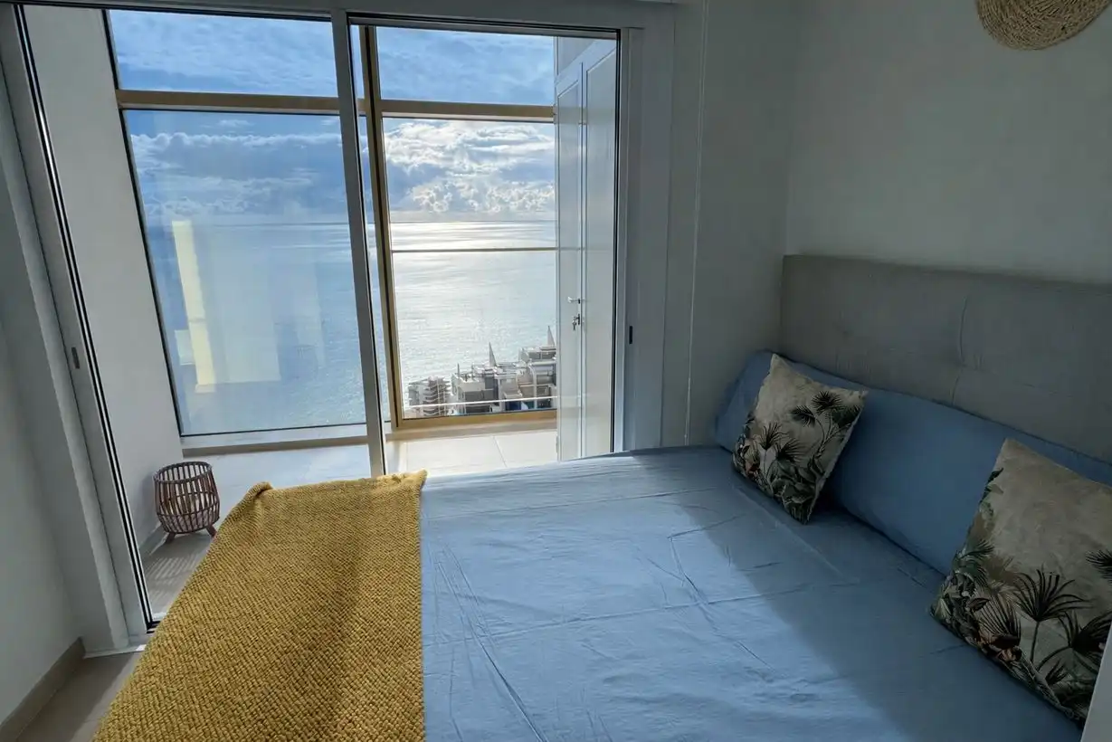 Bedroom of Apartments for sale in Benidorm  with Air Conditioner, Heating and Private garden