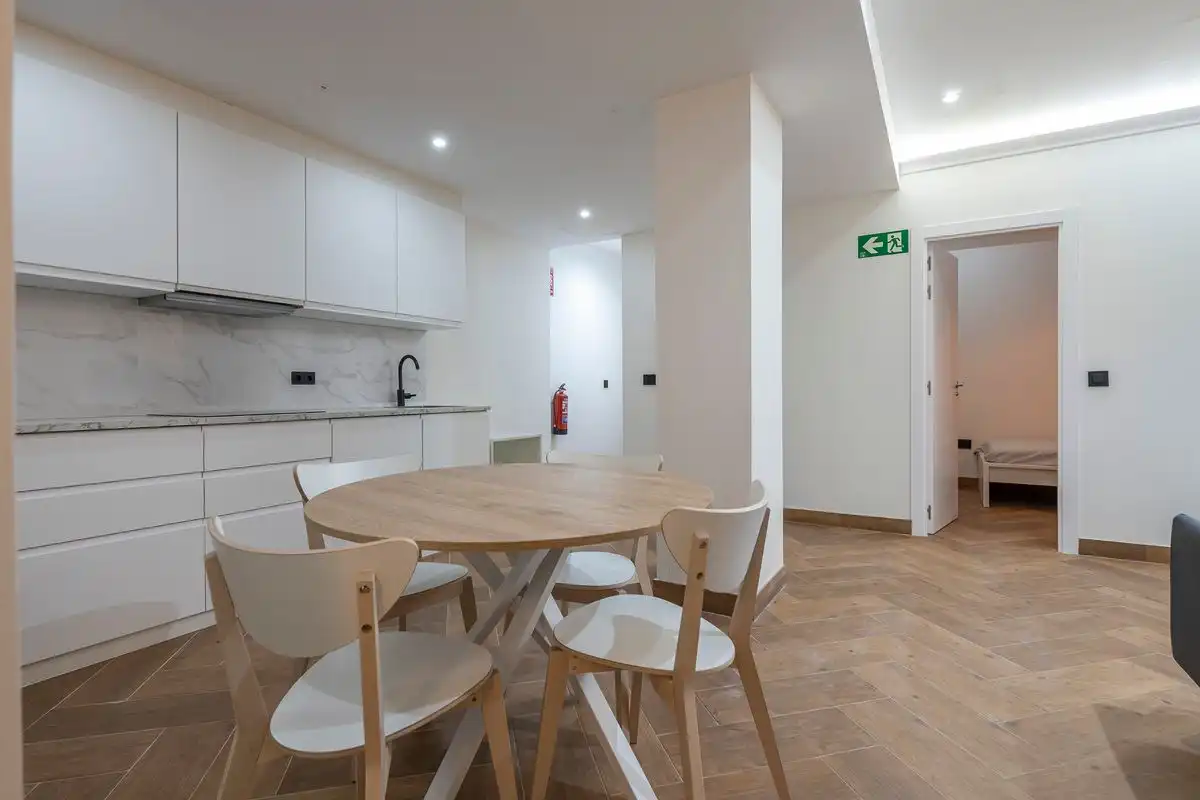Küche von Loft zum Verkauf in Madrid mit Klimaanlage, Heizung und Möbliert