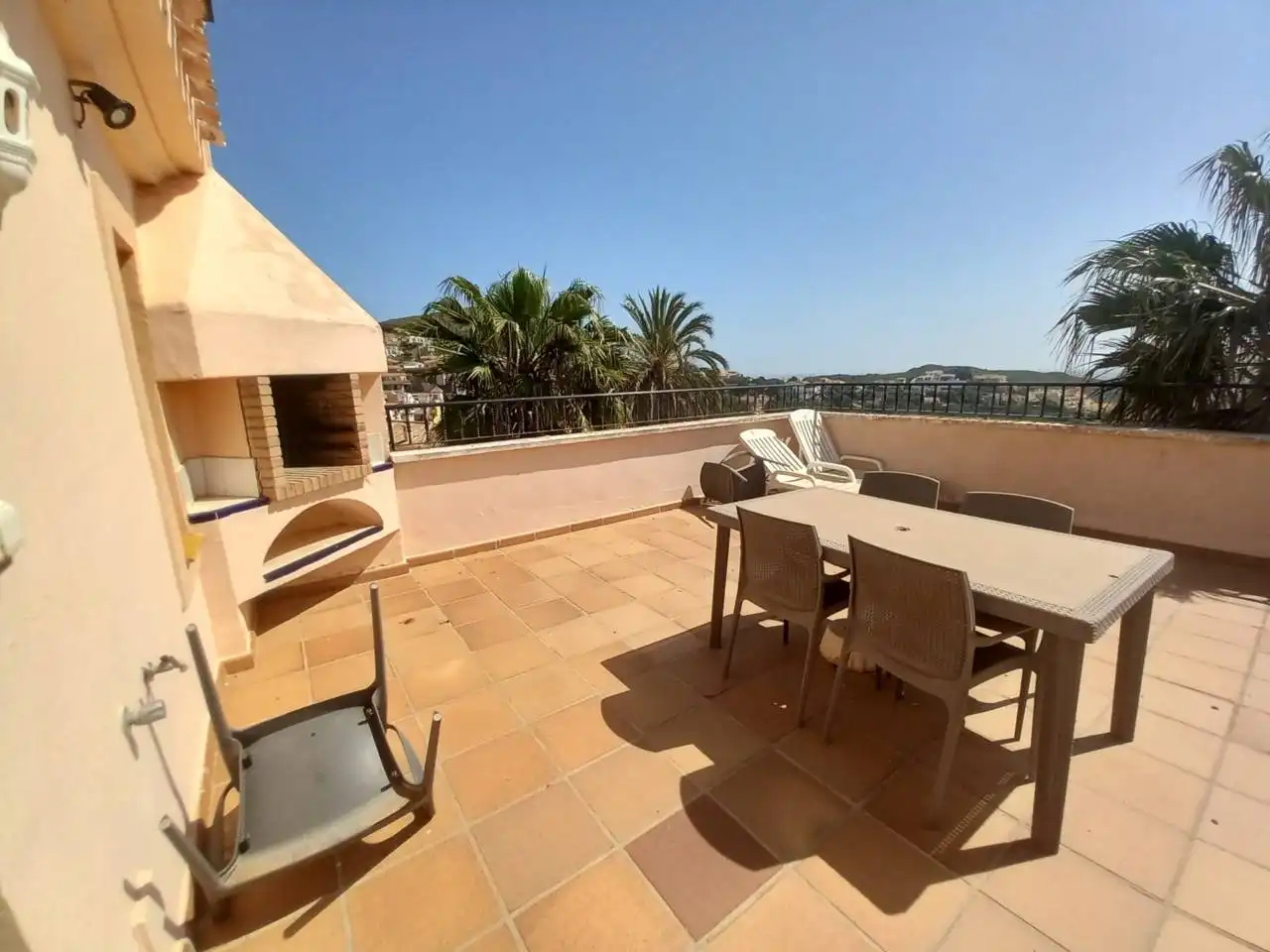 Terraza de Dúplex en venta en Cartagena con Aire acondicionado, Terraza y Piscina comunitaria