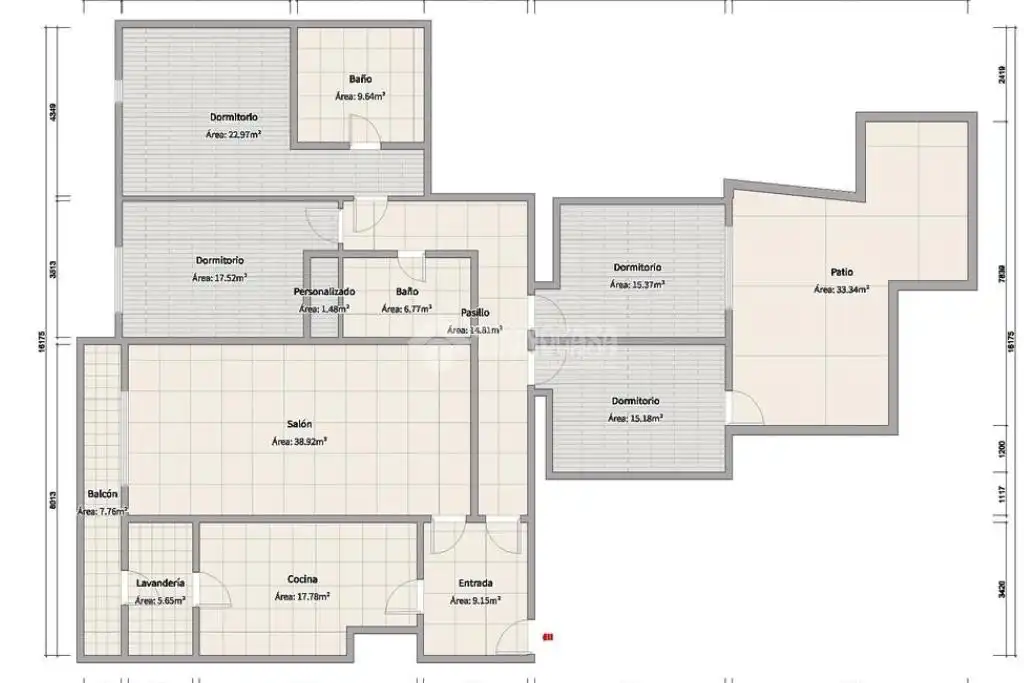 Piso en venta en Córdoba con Aire acondicionado, Calefacción y Jardín privado