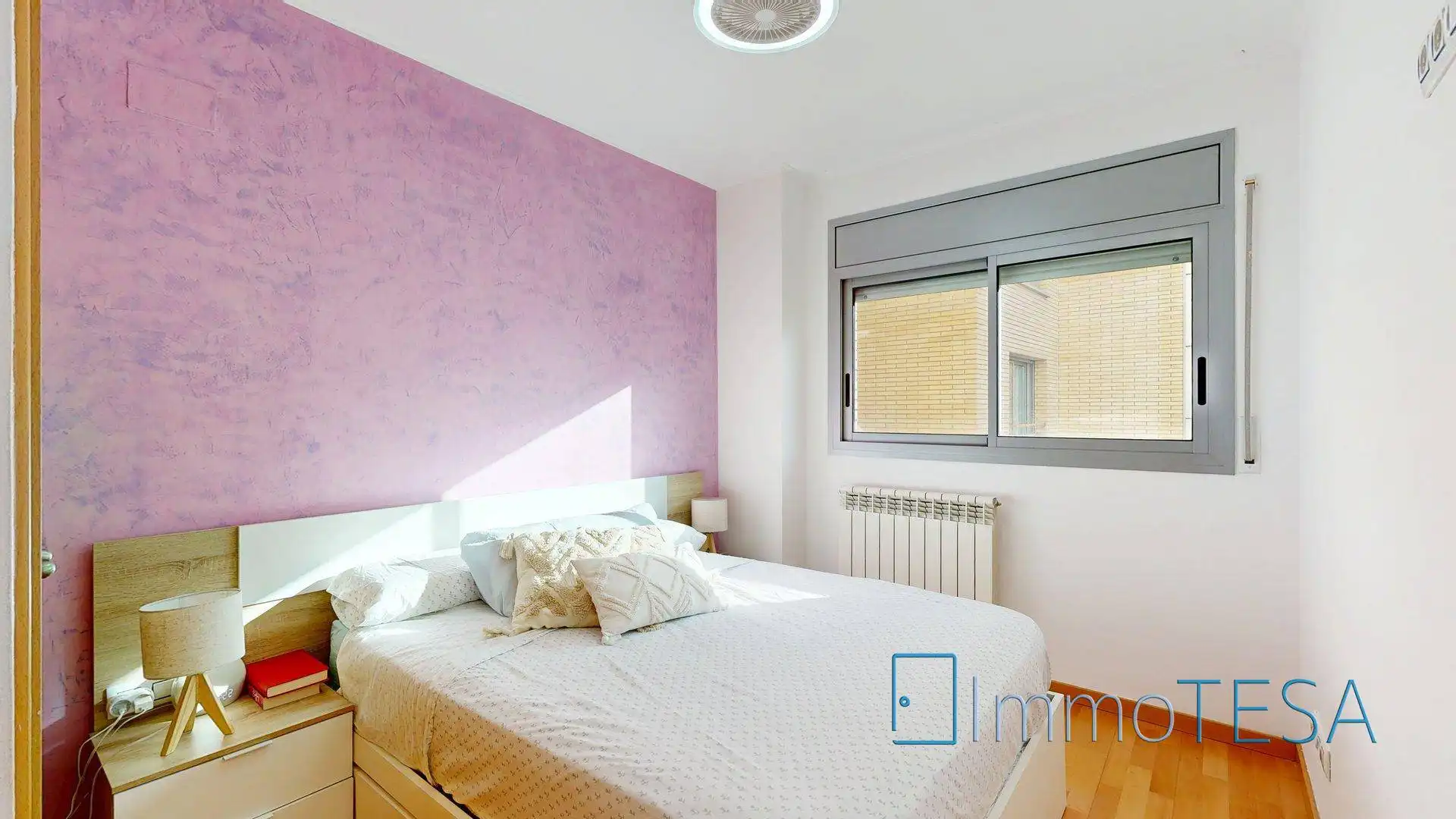 Bedroom of Flat for sale in Barberà del Vallès  with Air Conditioner, Heating and Parquet flooring