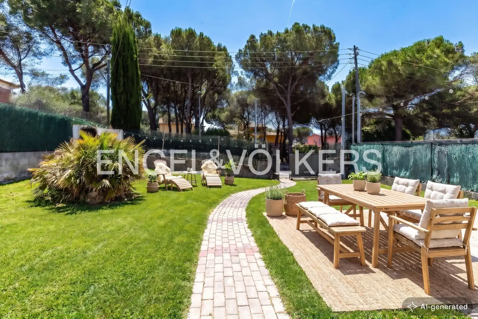 Terraza de Casa o chalet en venta en Llinars del Vallès con Calefacción y Jardín privado
