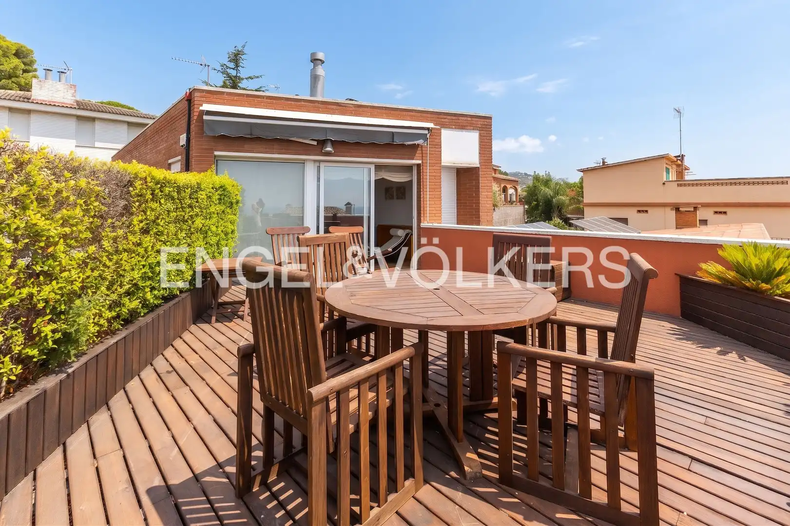 Terrassa de Casa o xalet en venda en El Masnou amb Aire condicionat, Calefacció i Jardí privat