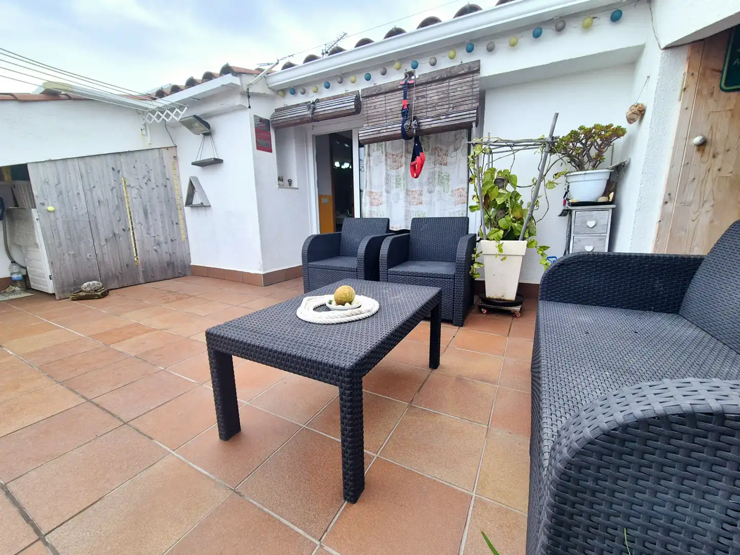 Terraza de Dúplex en venta en Malgrat de Mar con Aire acondicionado, Terraza y Amueblado