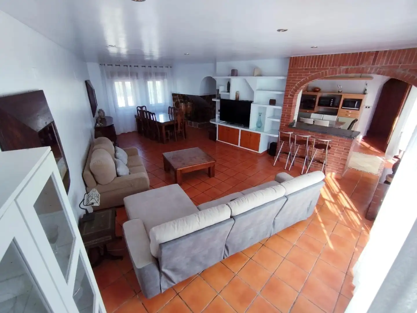 Sala d'estar de Casa o xalet en venda en L'Alfàs del Pi amb Aire condicionat i Traster