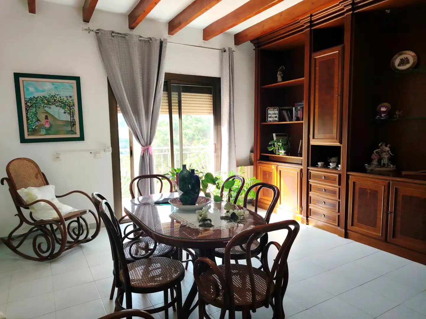 Dining room of Houses for sale in Argentona  with Air Conditioner, Heating and Private garden