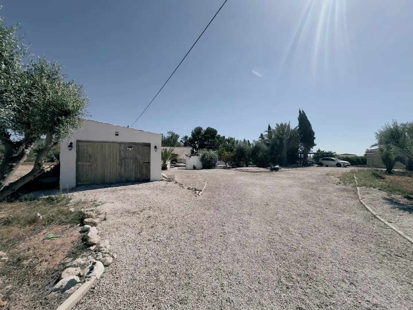 Vista exterior de Casa o xalet en venda en Aspe amb Aire condicionat, Calefacció i Jardí privat