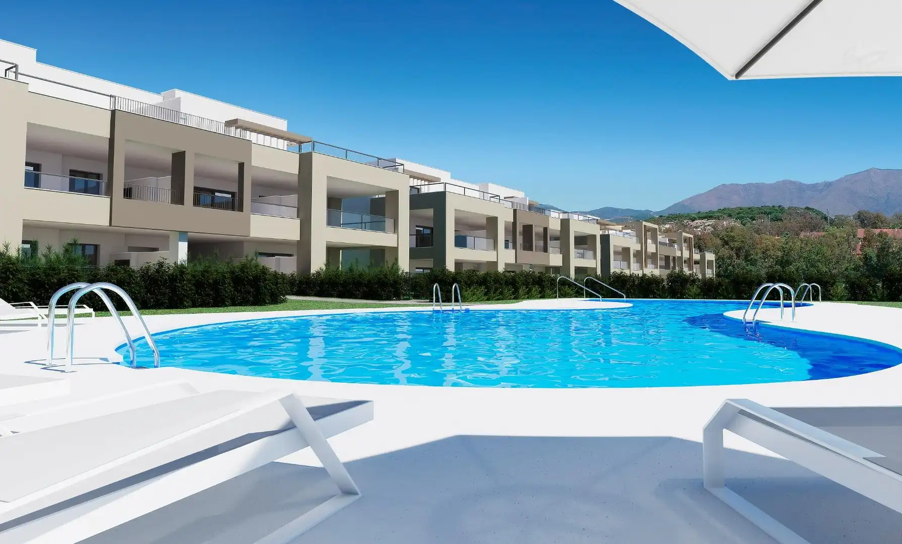 Piscina de Àtic en venda en Casares amb Jardí privat, Terrassa i Piscina comunitària