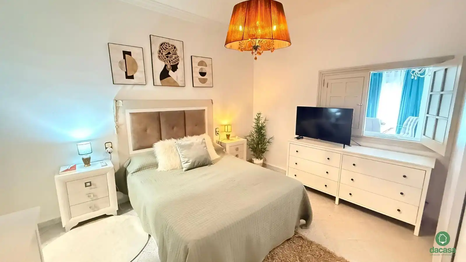 Schlafzimmer von Haus oder Chalet zum Verkauf in Almonte mit Klimaanlage, Terrasse und Abstellraum