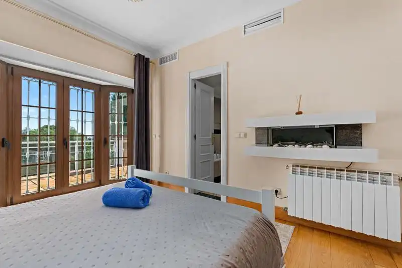 Bedroom of Houses for rent in Marbella  with Air Conditioner, Heating and Private garden