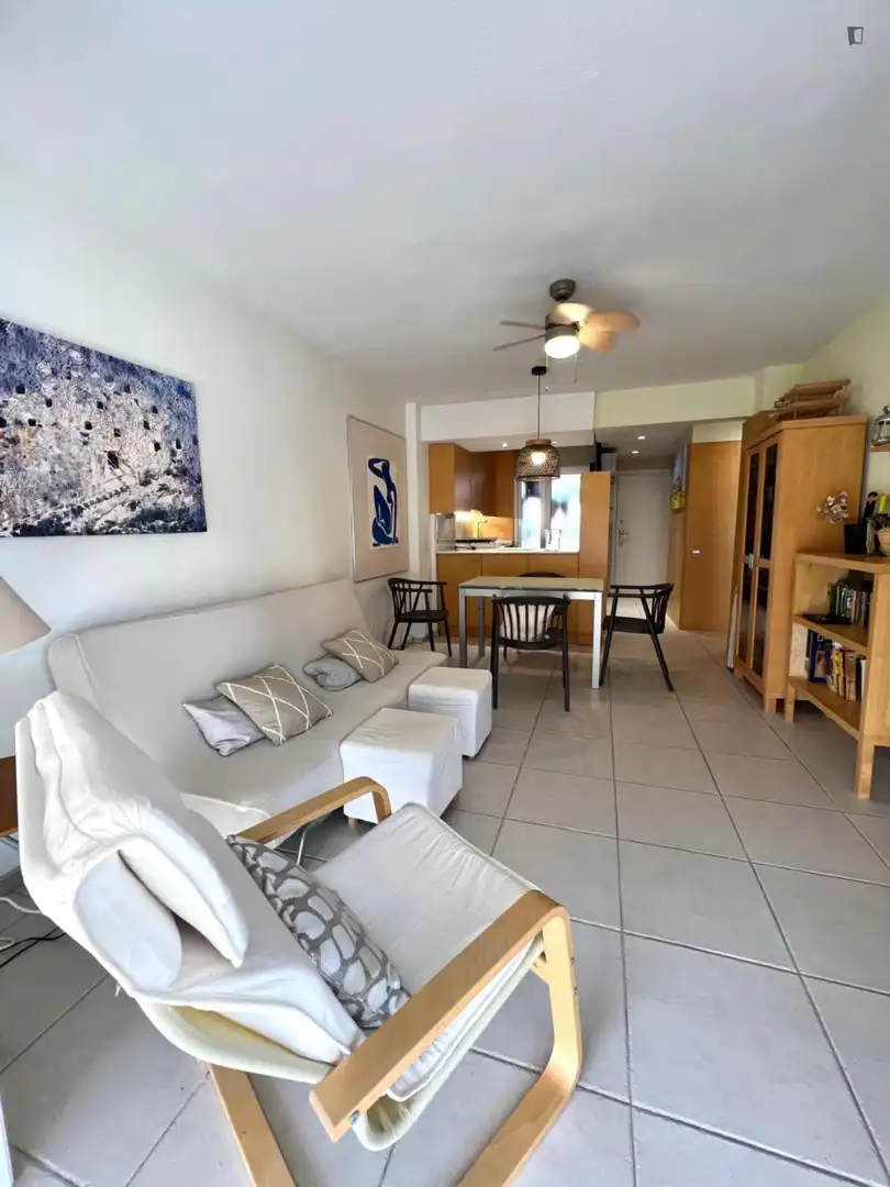 Living room of Apartments for rent in El Campello  with Air Conditioner, Furnished and Oven