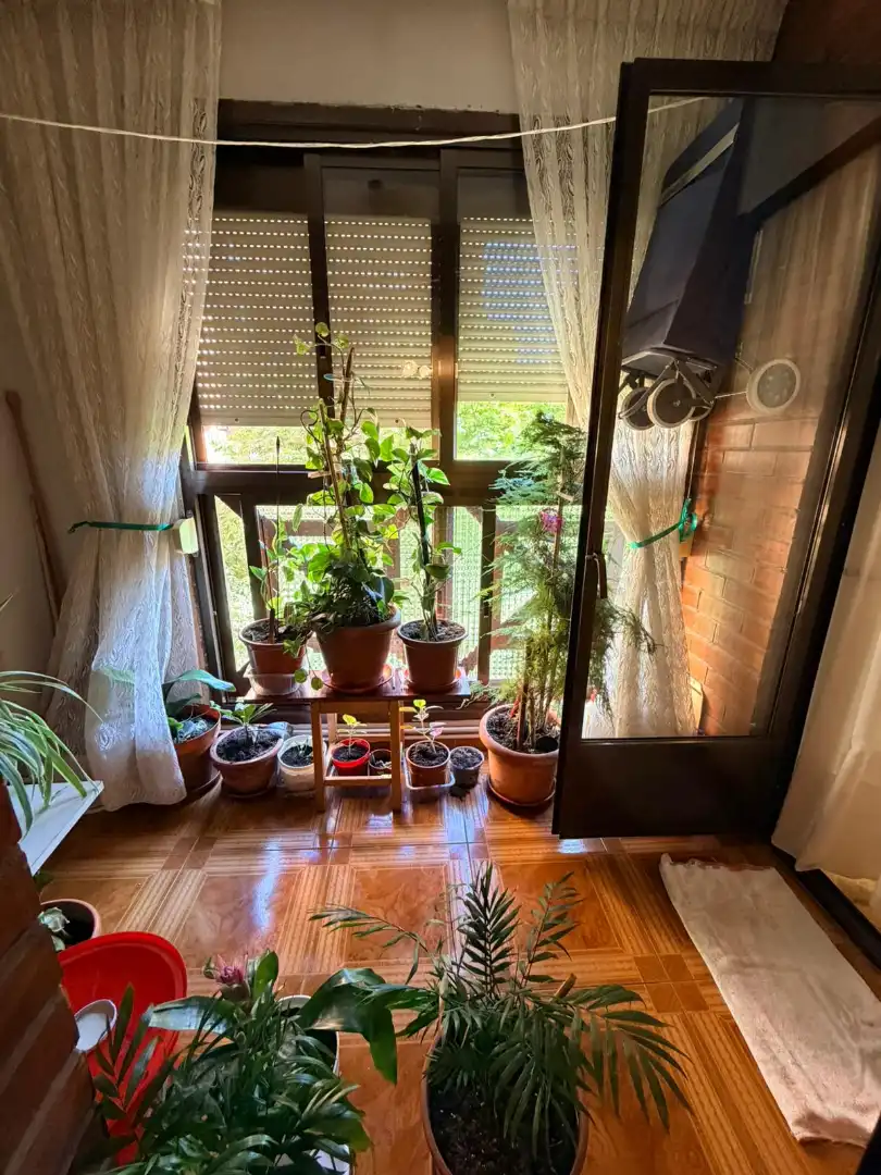 Balcony of Flat for sale in Madrid  with Air Conditioner, Heating and Terrace