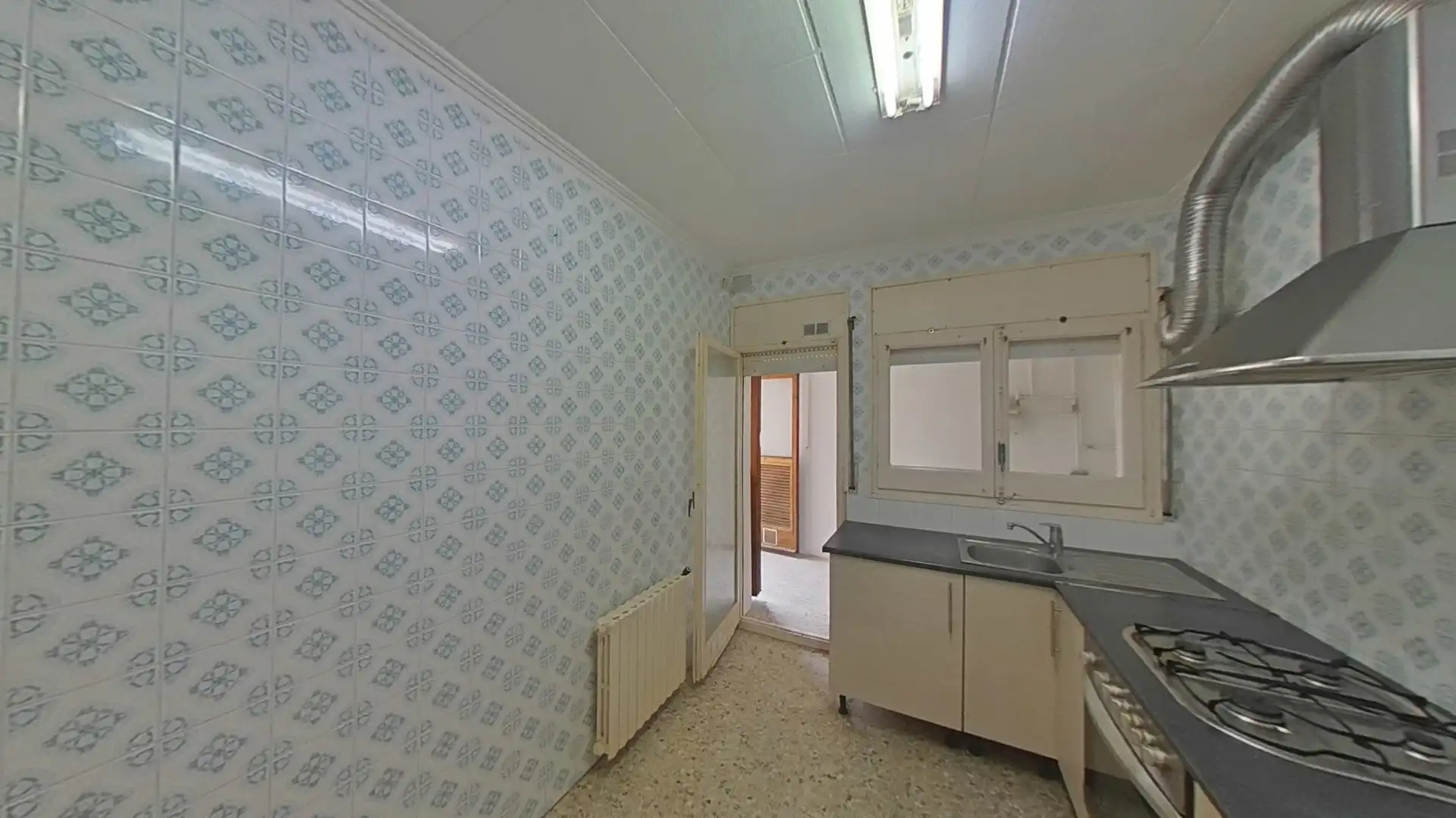 Cocina de Piso en venta en Aiguafreda con Terraza y Balcón